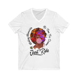 Bubble Gum  V-Neck Tee