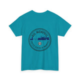 Big Memphis  short sleeve tee bikes on front/logo back