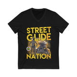 Street Glide Sexy ( short Sleeve V-Neck Tee)