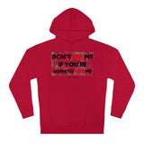 DON'T SIS  ME HOODY (BLCK/RED  FONT)