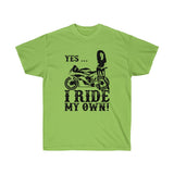Yes I Ride My Own, Sportsbike II Tee
