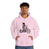 Bad to the Bone Hoody (Blck font)