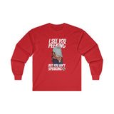 I see ya peeking (long slv)