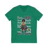 Yes I Ride My Own (Vneck) Names only