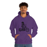 Bad to the Bone Hoody (Blck font)
