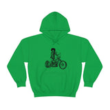 Bad to the Bone Hoody (Blck font)