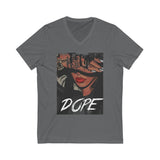 She's Dope  V-Neck Tee Unisex