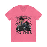 Sista Levels Unisex Short Sleeve V-Neck Tee