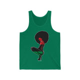 (African Queen) Unisex Jersey Tank