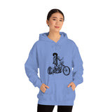 Bad to the Bone Hoody (Blck font)