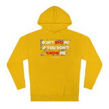 DON'T BRO ME HOODY (WHITE/RED  FONT)