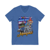 Memphis Couple V-Neck Tee