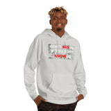 DON'T BRO ME HOODY (WHITE/RED  FONT)