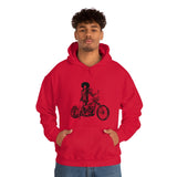 Bad to the Bone Hoody (Blck font)