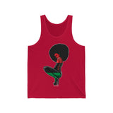 (African Queen) Unisex Jersey Tank