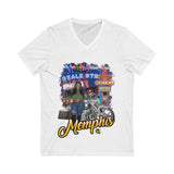 Memphis (Vneck/short sleeve) No design on back