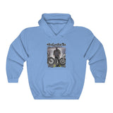 Big Guys Ride Too (Hoody front and back sizes up to 5xl)