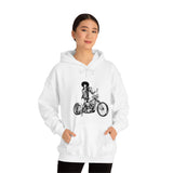 Bad to the Bone Hoody (Blck font)