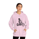 Bad to the Bone Hoody (Blck font)