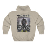Big Guys Ride Too (Hoody front and back sizes up to 5xl)