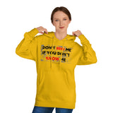 DON'T BRO ME HOODY (BLCK/RED  FONT)