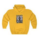Big Guys Ride Too (Hoody front and back sizes up to 5xl)