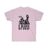 I Ride My Own Cruiser A