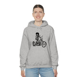 Bad to the Bone Hoody (Blck font)