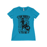 She Rides Women's Missy Tee