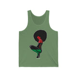 (African Queen) Unisex Jersey Tank