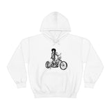 Bad to the Bone Hoody (Blck font)