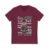 Yes I Ride My Own (Vneck) Names only