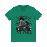 Sista Levels Unisex Short Sleeve V-Neck Tee