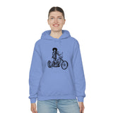 Bad to the Bone Hoody (Blck font)