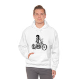 Bad to the Bone Hoody (Blck font)