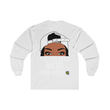 I See Ya Peeking (Designs on front and back )Long Sleeve Tee