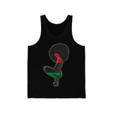 (African Queen) Unisex Jersey Tank