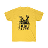 I Ride My Own Cruiser A