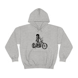 Bad to the Bone Hoody (Blck font)