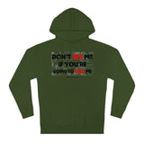 DON'T SIS  ME HOODY (BLCK/RED  FONT)