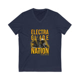E GLIDE NATION  Ladies V-Neck Tee