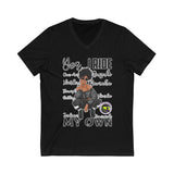 Yes I Ride My Own (Vneck) Names only