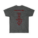 I am not just a biker (Female) Gray /Red Font only