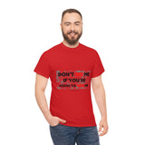 DON'T SIS ME...(RED/BLCK FONT)