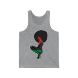 (African Queen) Unisex Jersey Tank