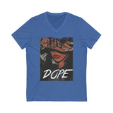 She's Dope  V-Neck Tee Unisex