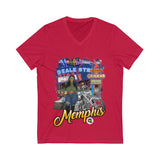 Memphis (Vneck/short sleeve) No design on back