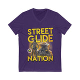 Street Glide Sexy ( short Sleeve V-Neck Tee)