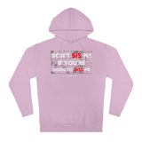 DON'T SIS ME HOODY  (RED/WHITE  FONT)