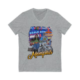 Memphis Couple V-Neck Tee